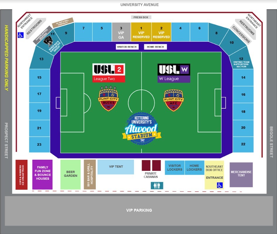 Flint City Bucks vs Lansing City FC (Opening Night) Event Details